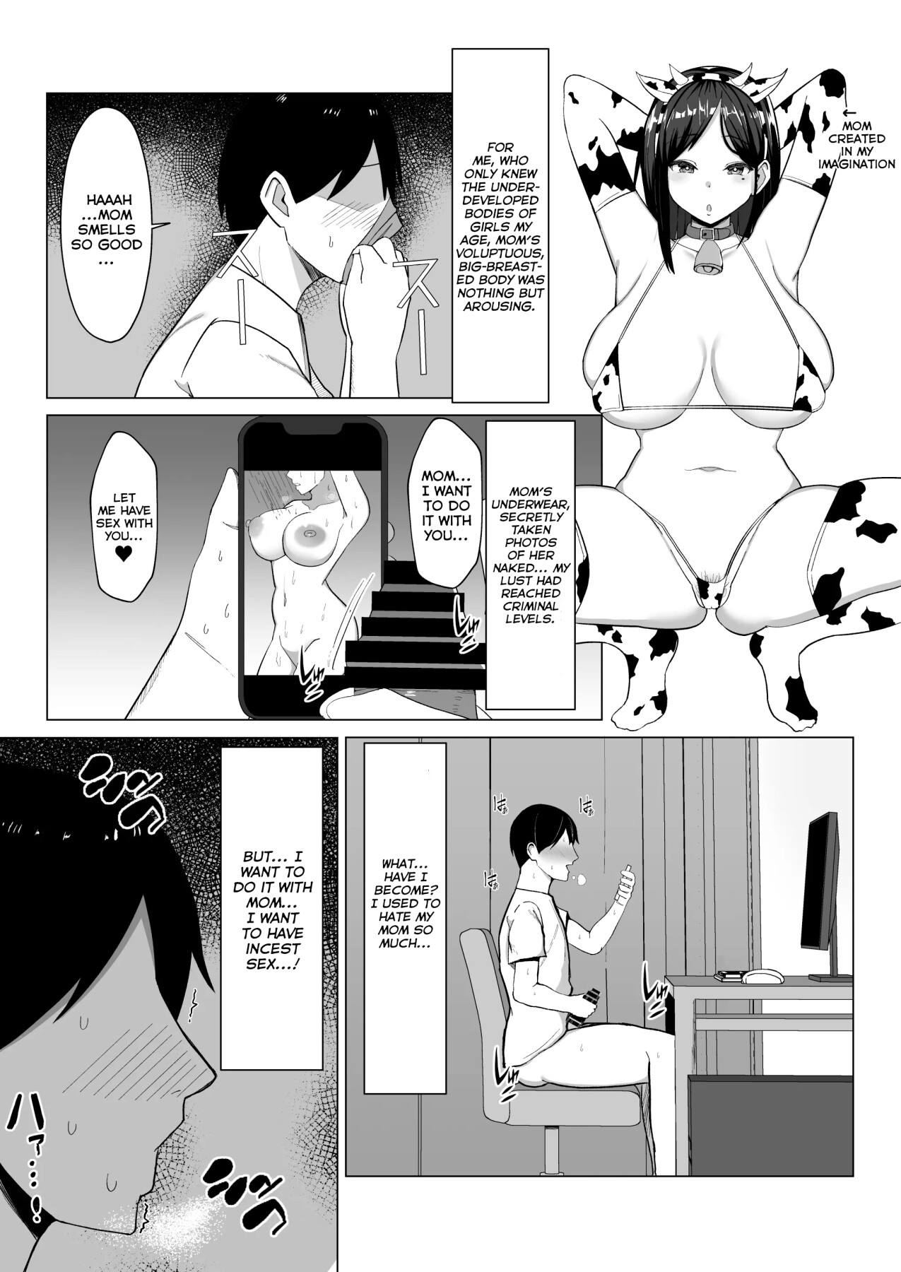 Hentai Manga Comic-A Room I Can't Leave Without Having Incestuous Sex With My Mom: My Nagging Mother and Rebellious Me-Read-8